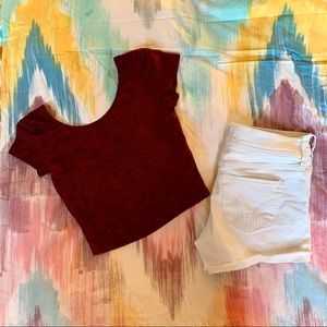 GARAGE Cropped T-Shirt (Size XS)